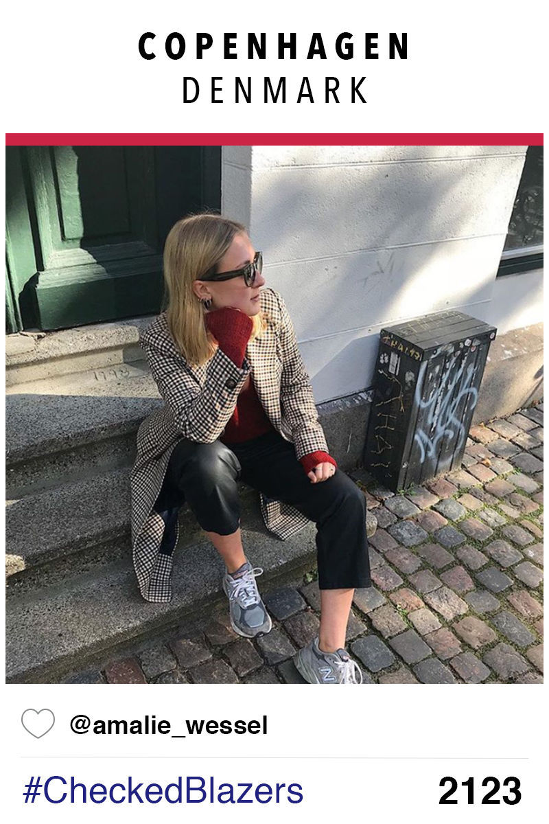 Denmark: checked blazers